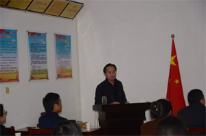 市委宣传部陈则仁常务副部长一行莅临壹乐娱乐集团作弘扬社会主义核心价值观专题讲座