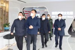 柴桑区委书记盛炜率考察团一行参观调研壹乐娱乐食品产业园